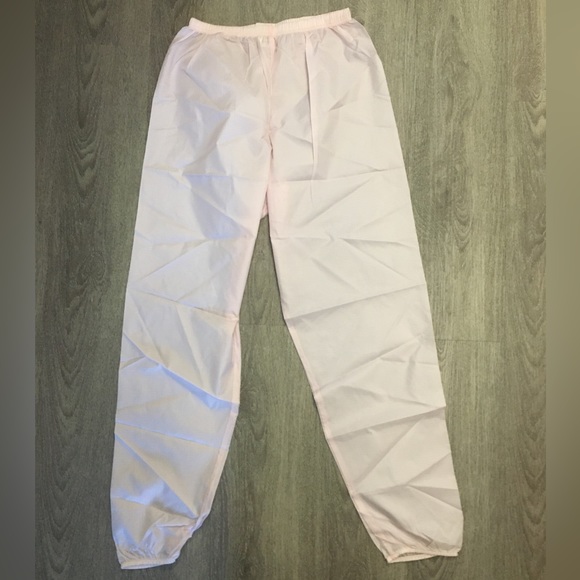 Balletcore - Light Pink Nylon Ballet/Parachute Pants vintage - Picture 1 of 4